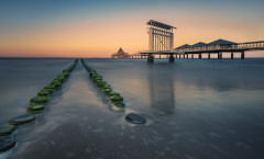 Герингсдорф-Пьер-Usedom-Heringsdorf-отдых-на-пляже
